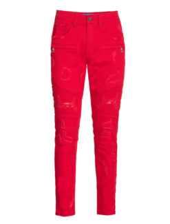 Red Moto Jeans (7550) BAKLLIN-8115