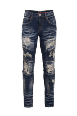 LA Blue Moto Jeans (7550) BAKLLIN-8131