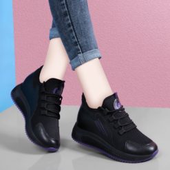 Women Sneakers 2026 Ladies Trainers Tennis Shoes Outdoor Walking Female Jogging Wedge Shoes Zapatillas Mujer Deportiva Chaussure HFGN-2021-0420193